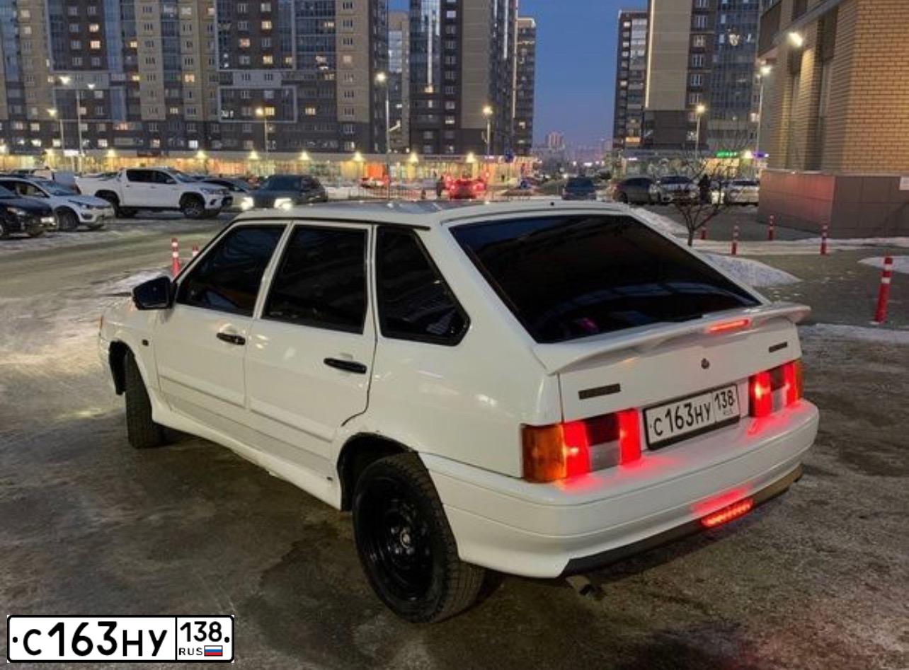 Фото автомобиля LADA 2114 SAMARA, 2012 — госномер У074СА05. Цвет: Белый