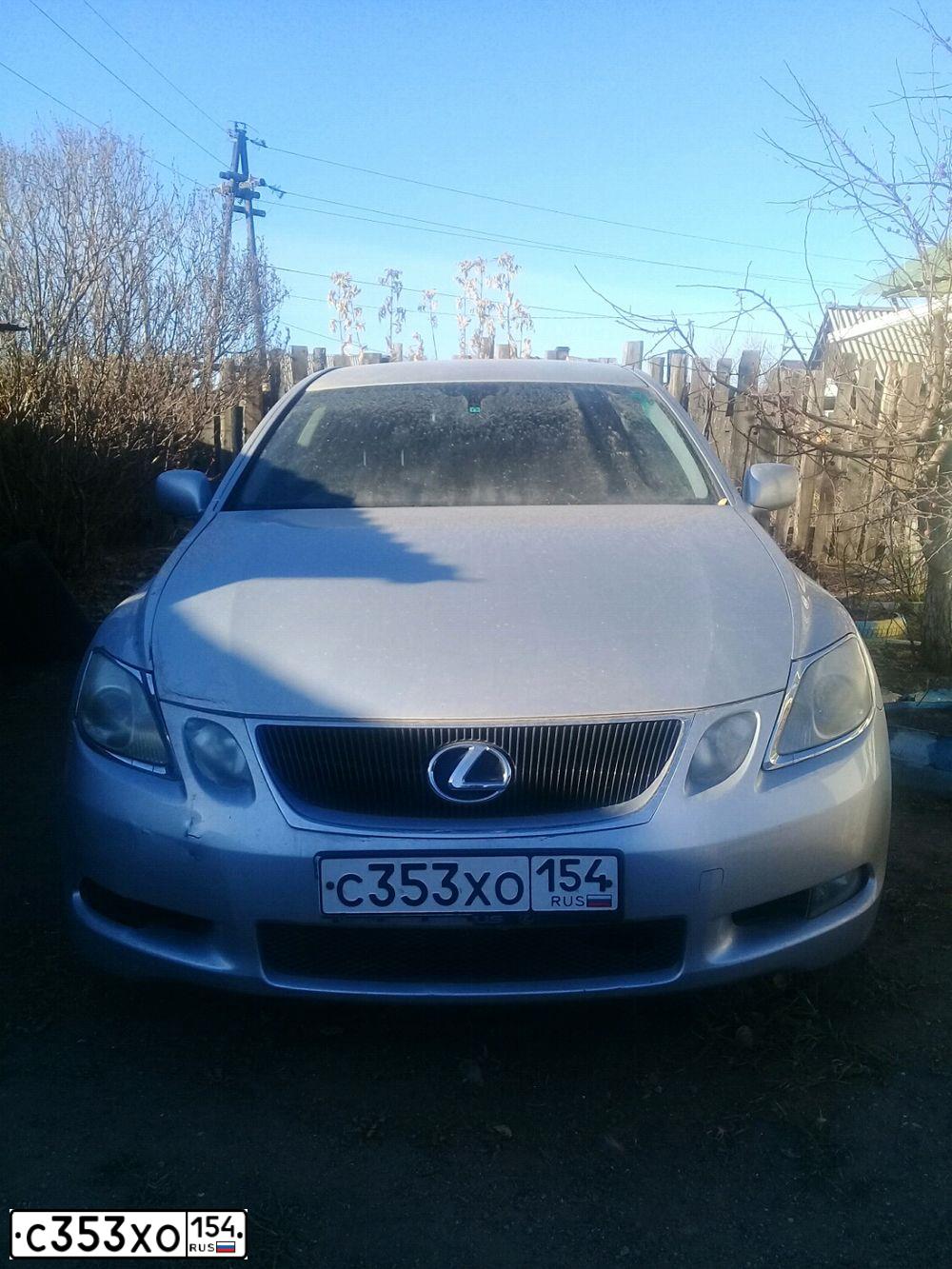 Фото автомобиля LEXUS S GS, 2007 — госномер В890МХ142. Цвет: СЕРЕБРИСТЫЙ