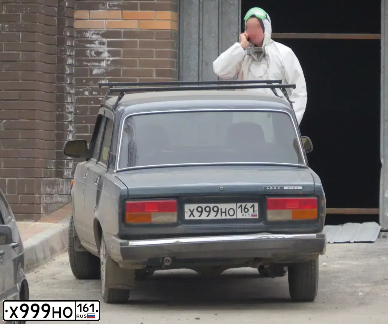 Фото автомобиля LADA 2107 LADA, 2008 — госномер Т522ВО761. Цвет: Т.ЗЕЛЕНЫЙ