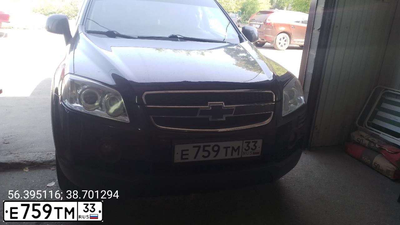 Фото автомобиля CHEVROLET CAPTIVA, 2010 — госномер О095ТВ33