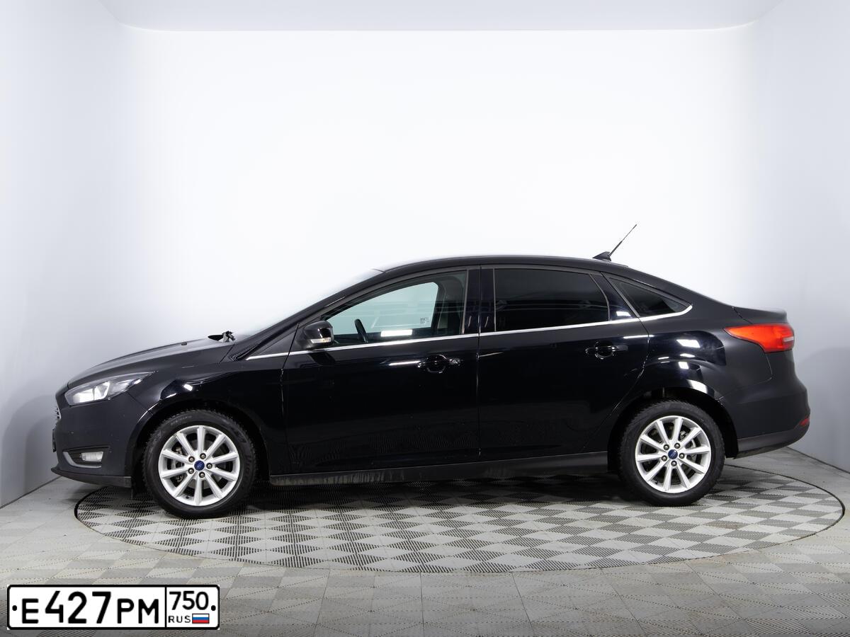 Фото автомобиля FORD FOCUS, 2017 — госномер К525РТ95. Цвет: ЧЕРНЫЙ