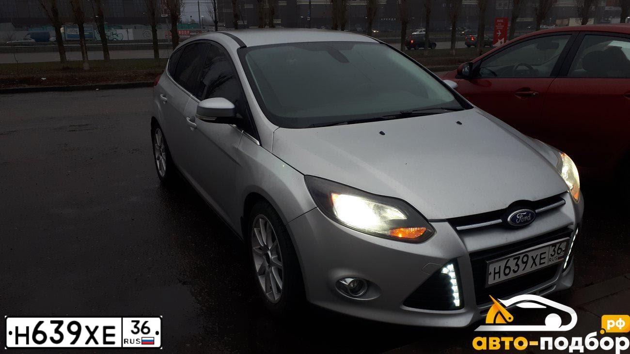 Фото автомобиля FORD D FOCUS, 2011 — госномер О963ХА46. Цвет: Серебристый