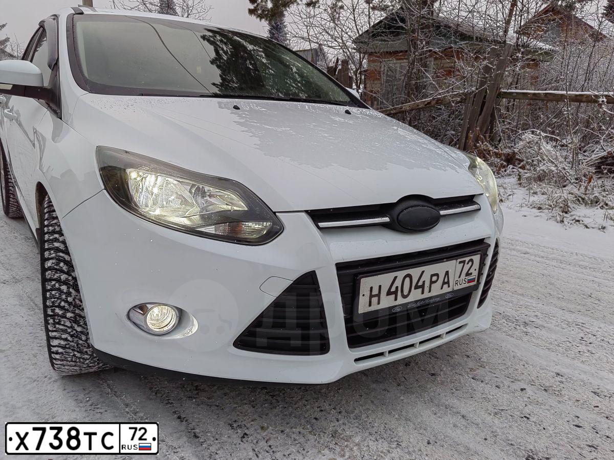 Фото автомобиля FORD D FOCUS, 2012 — госномер А359АТ172. Цвет: Белый
