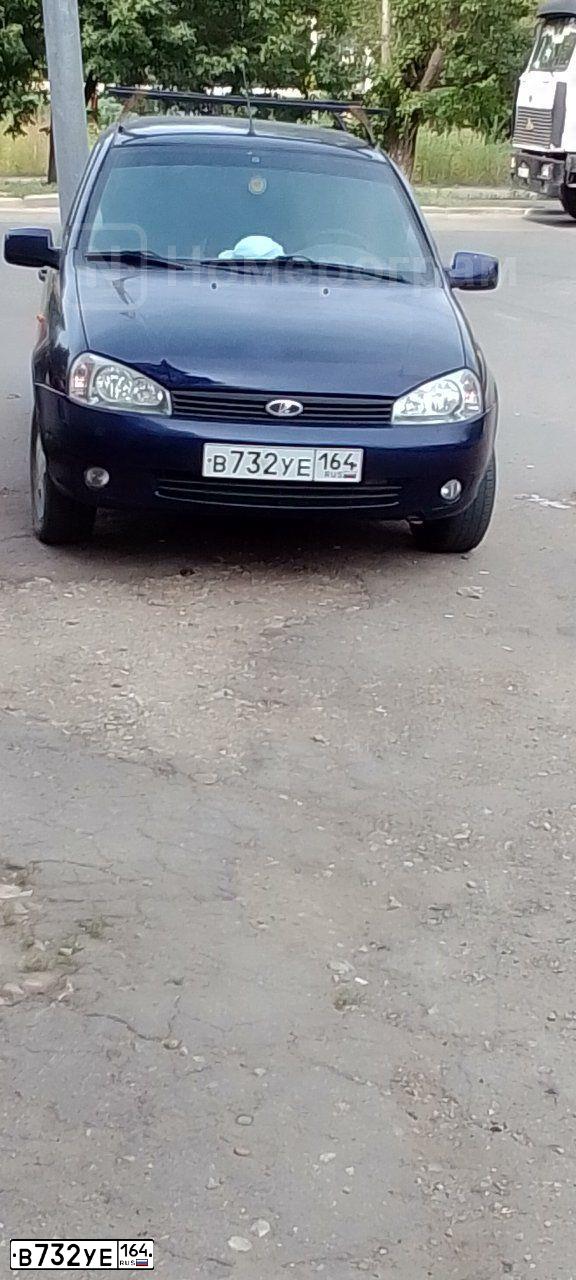 Фото автомобиля LADA 1117 KALINA, 2013 — госномер Т068НТ163. Цвет: СИНИЙ