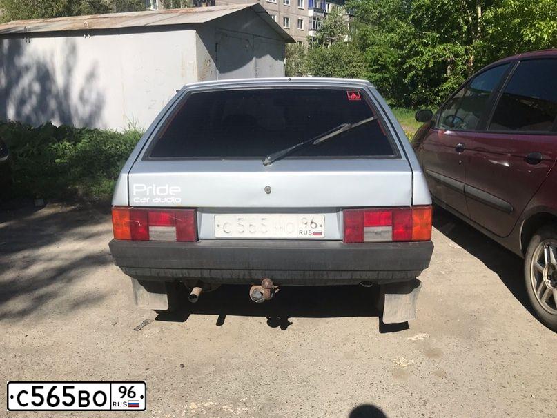 Фото автомобиля LADA 2114 SAMARA, 2008 — госномер С565ВО96. Цвет: СЕРО БЕЖЕВЫЙ