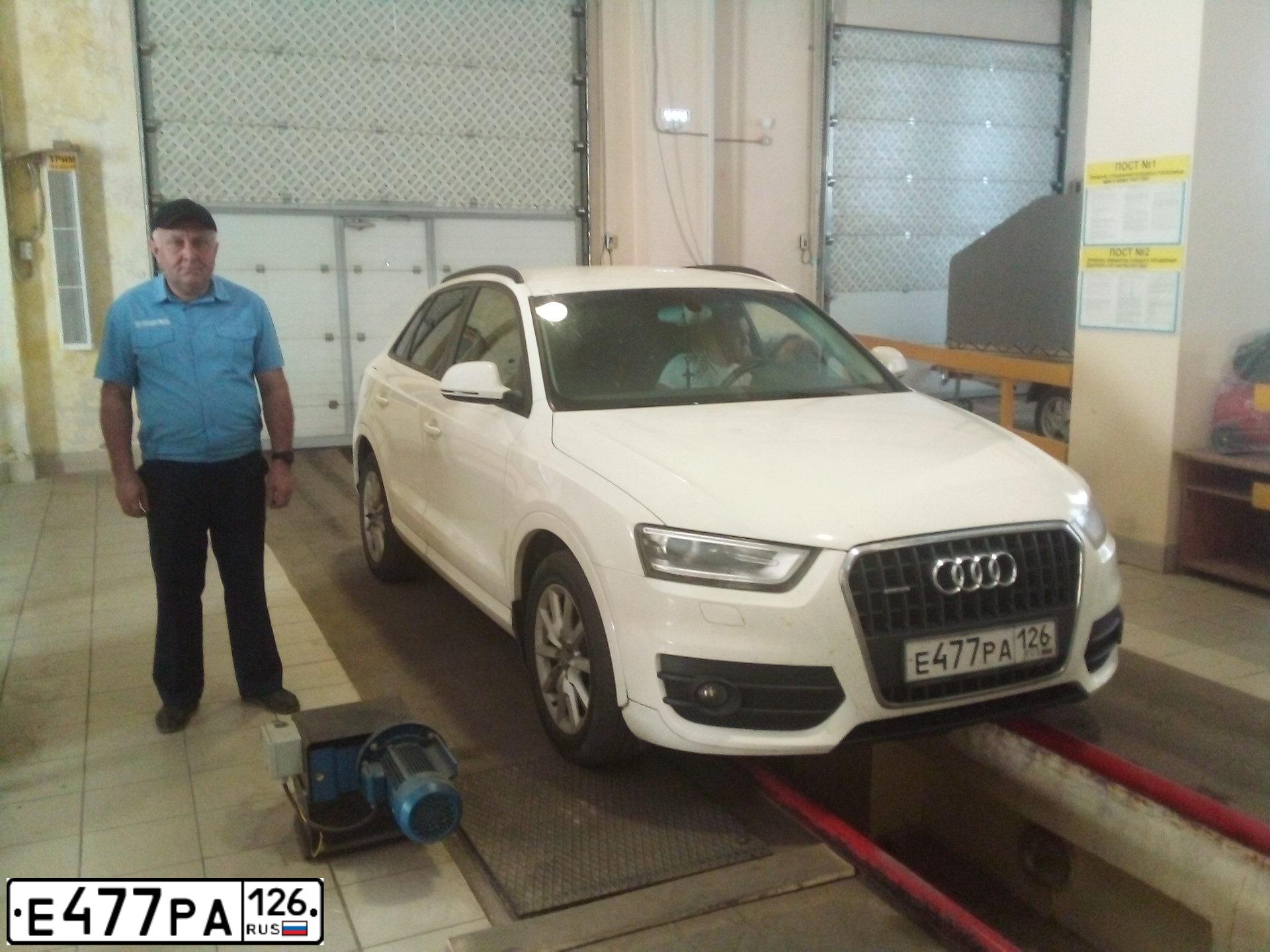 Фото автомобиля AUDI Q3, 2012 — госномер М153ТУ716