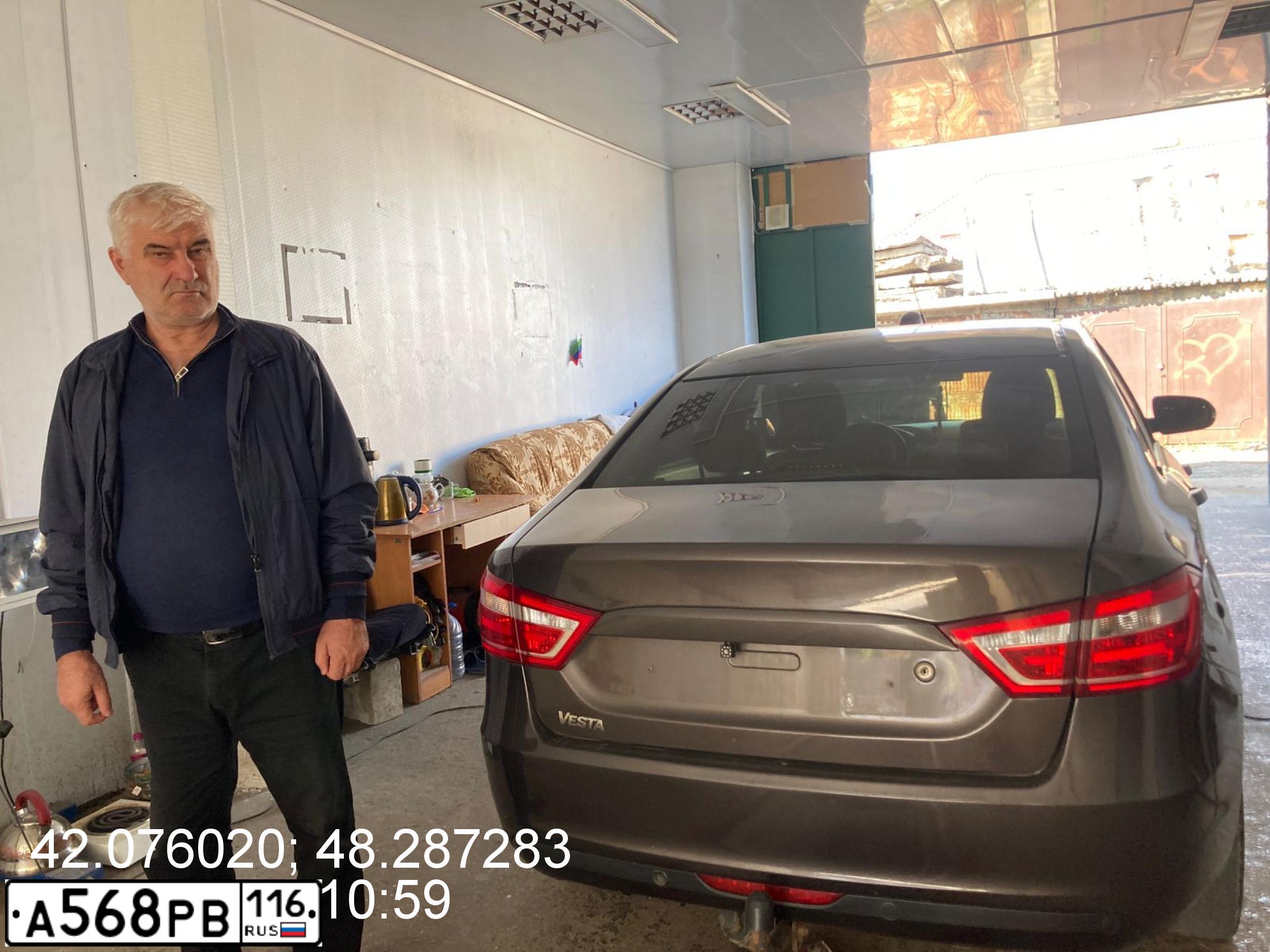 Фото автомобиля LADA VESTA, 2017 — госномер С109ТХ05