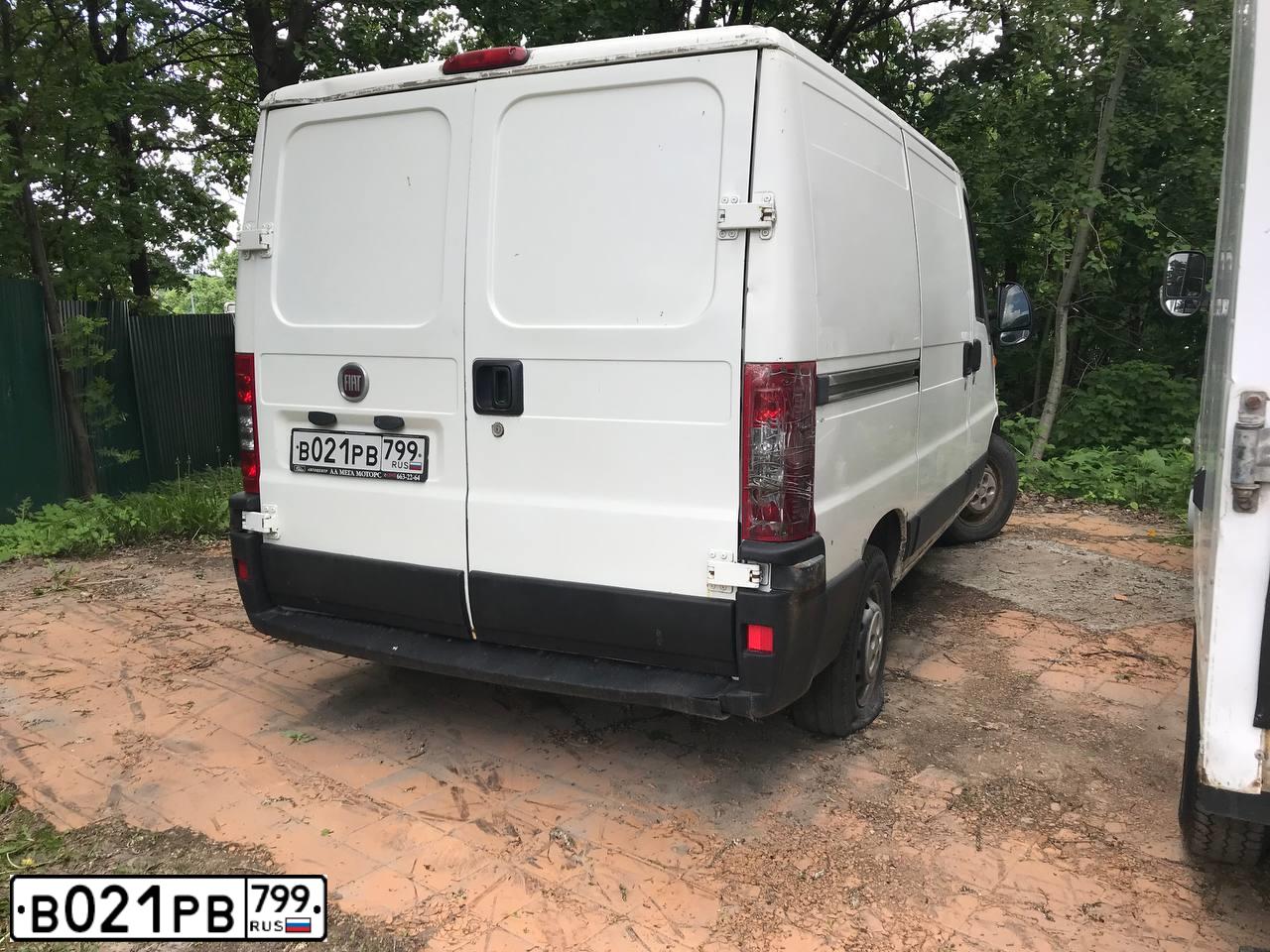 Фото автомобиля FIAT DUCATO, 2011 — госномер Т077КВ136. Цвет: Белый