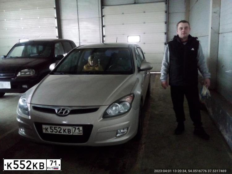 Фото автомобиля HYUNDAI I30, 2009 — госномер А251ТУ790
