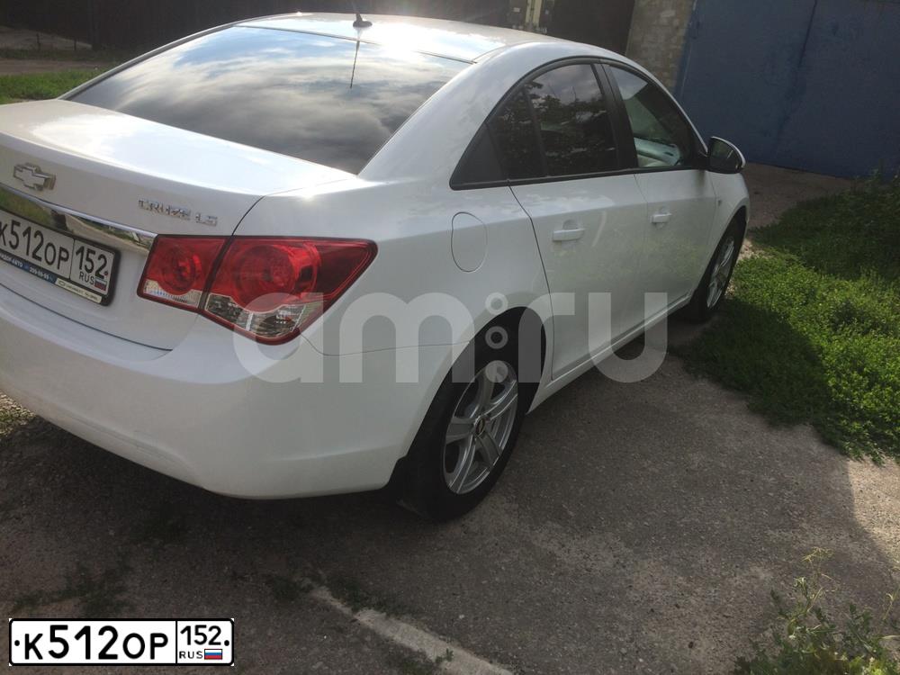 Фото автомобиля CHEVROLET CRUZE, 2012 — госномер К512ОР152. Цвет: БЕЛЫЙ