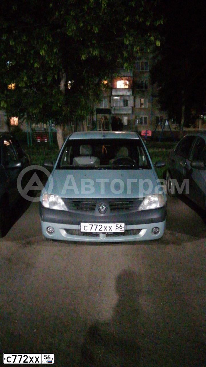 Фото автомобиля RENAULT LOGAN, 2005 — госномер М970МР29. Цвет: СВЕТЛО-ЗЕЛЕНЫЙ