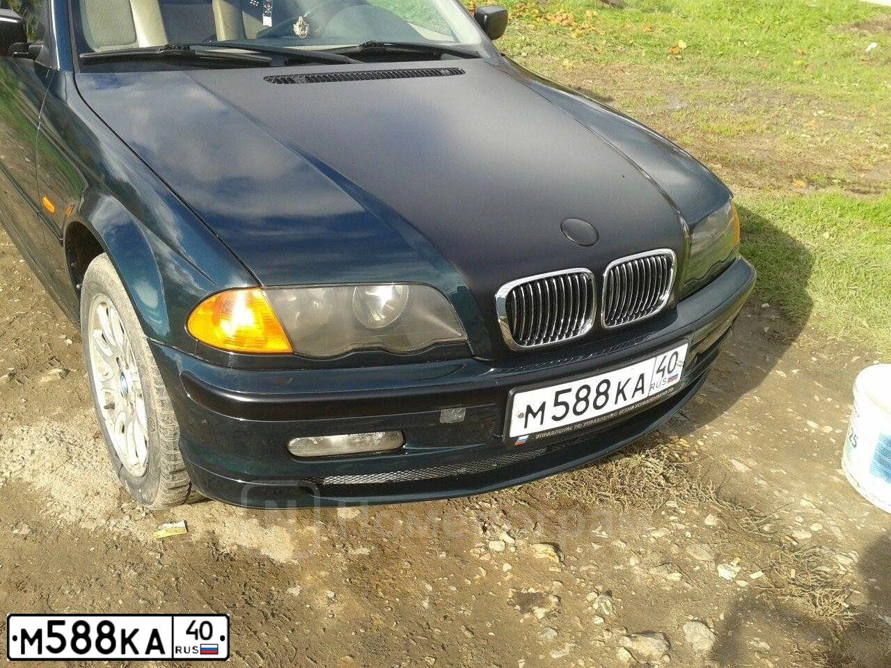 Фото автомобиля BMW SERIE 3, 1999 — госномер М013АТ53. Цвет: ЗЕЛЕНЫЙ