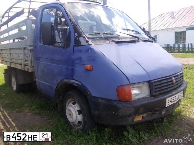 Фото автомобиля GAZ 3302 EL, 1995 — госномер С588ВА21. Цвет: СЕРО - ГОЛУБОЙ