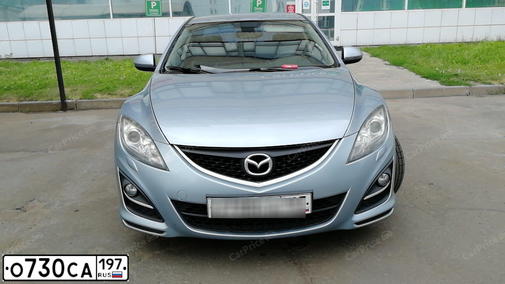Фото автомобиля MAZDA 6, 2011 — госномер К350СТ35. Цвет: Серебристый