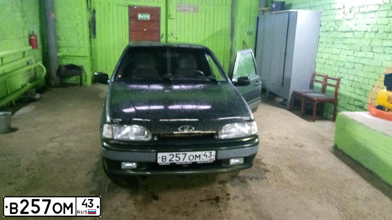 Фото автомобиля LADA 2115 SAMARA, 2006 — госномер В257ОМ43. Цвет: ЗОЛОТИСТЫЙ ТЕМНО-ЗЕЛЕНЫЙ
