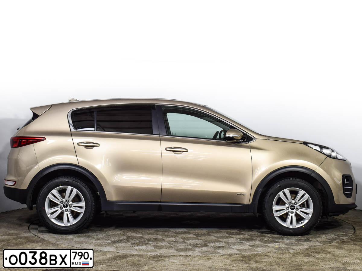 Фото автомобиля KIA SPORTAGE, 2017 — госномер В980ЕР181. Цвет: СВЕТЛО-КОРИЧНЕВЫЙ