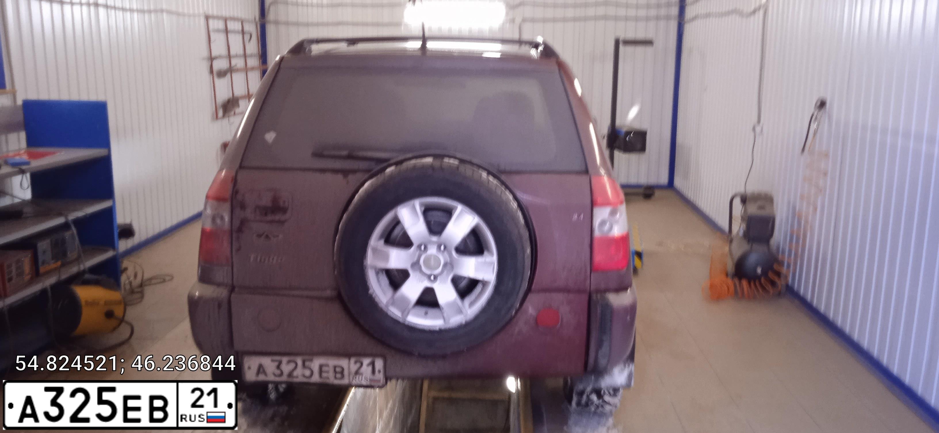Фото автомобиля CHERY TIGGO, 2007 — госномер У036ОР36. Цвет: Красный