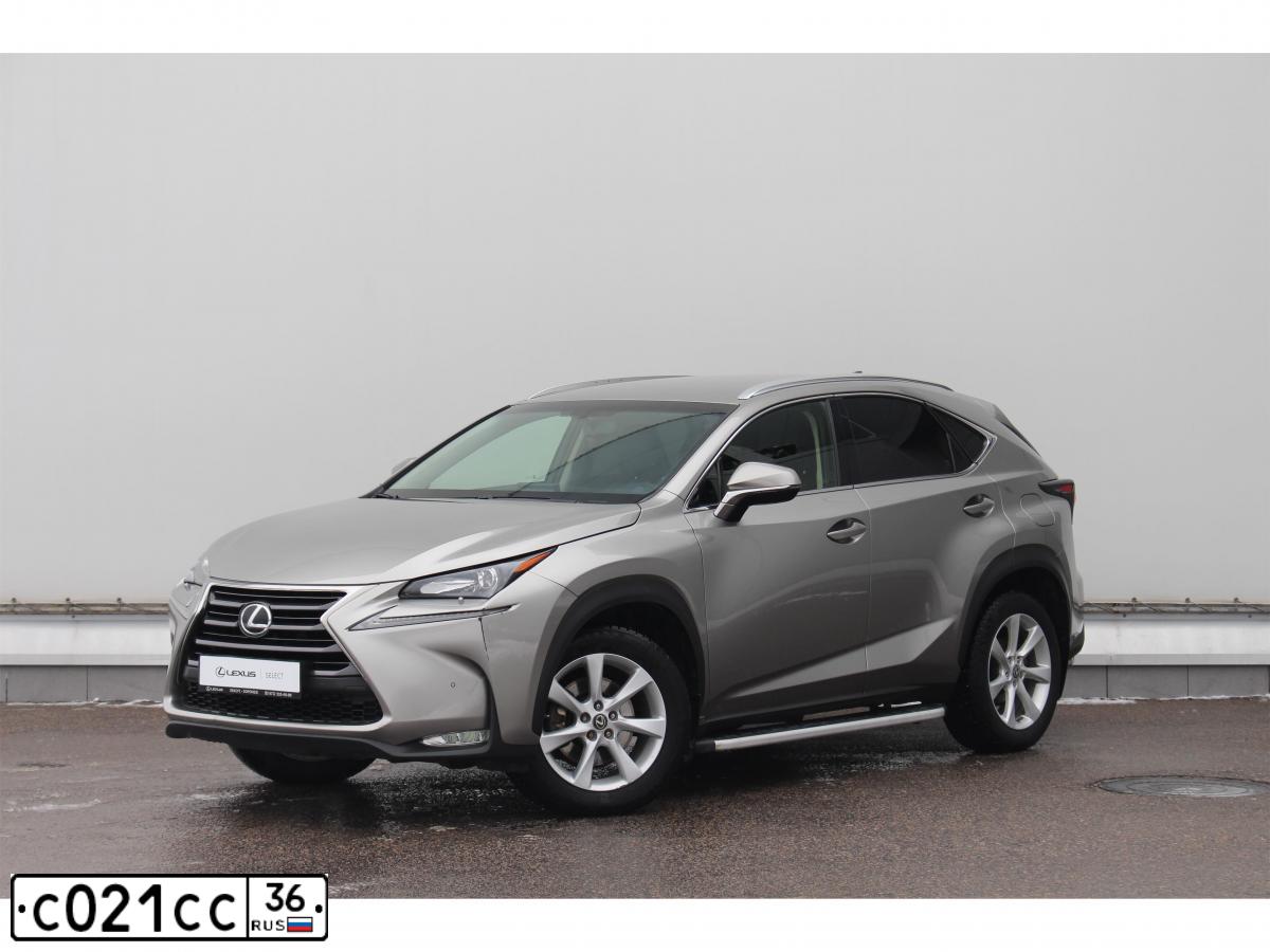 Фото автомобиля LEXUS NX, 2015 — госномер С021СС36. Цвет: СВЕТЛО-СЕРЫЙ