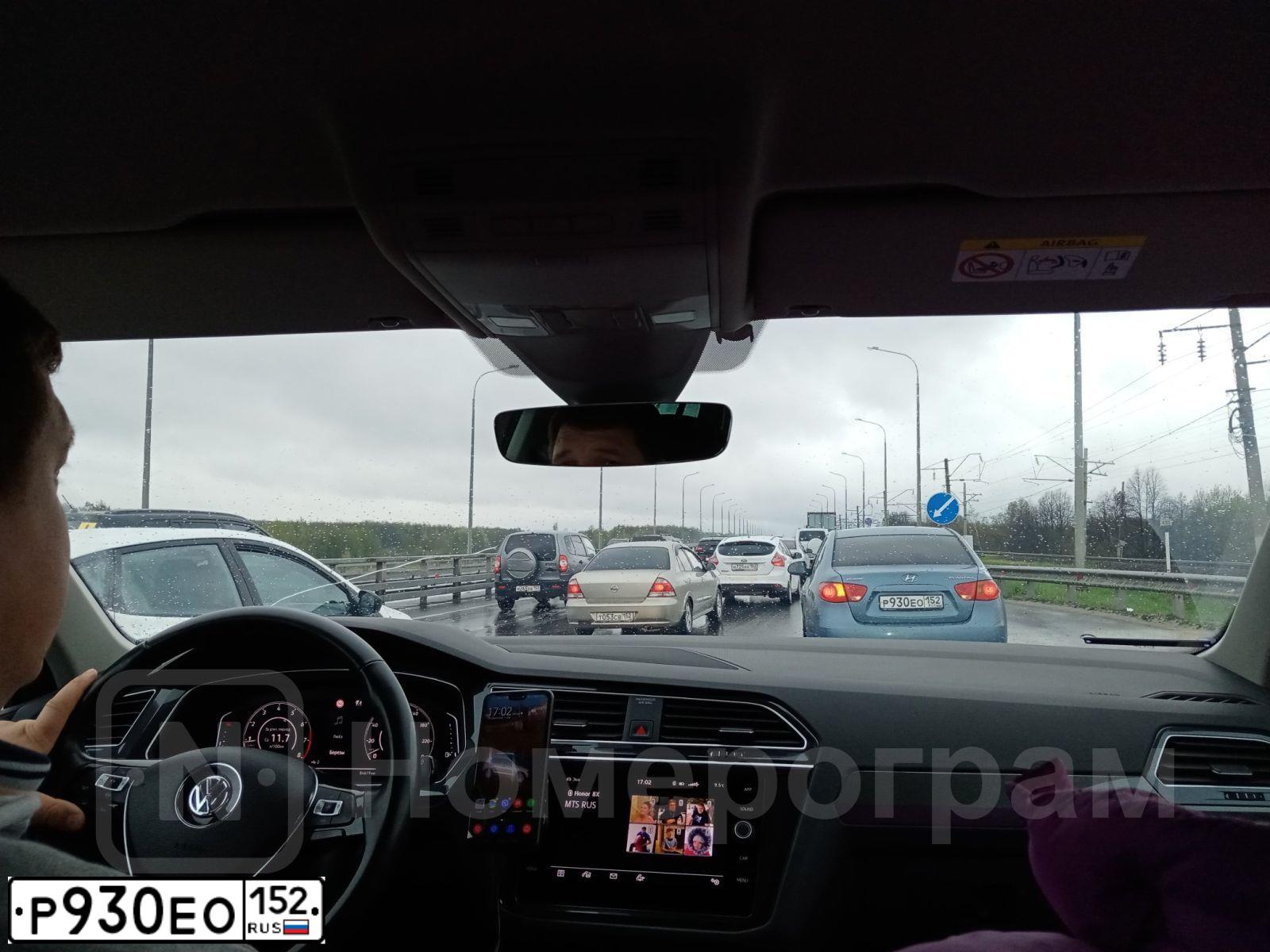 Фото автомобиля HYUNDAI ELANTRA, 2008 — госномер Х757АР52. Цвет: СЕРО-ГОЛУБОЙ