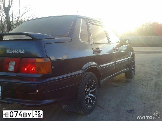 Фото автомобиля LADA 2115 SAMARA, 2006 — госномер Е613ХА35. Цвет: ГРАФИТОВЫЙ МЕТАЛЛИК