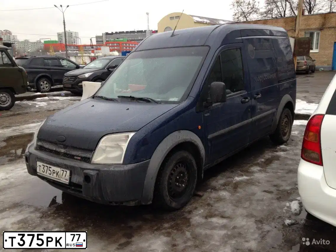 Фото автомобиля FORD TRANSIT, 2006 — госномер К204ТМ790. Цвет: СИНИЙ ТЕМНЫЙ
