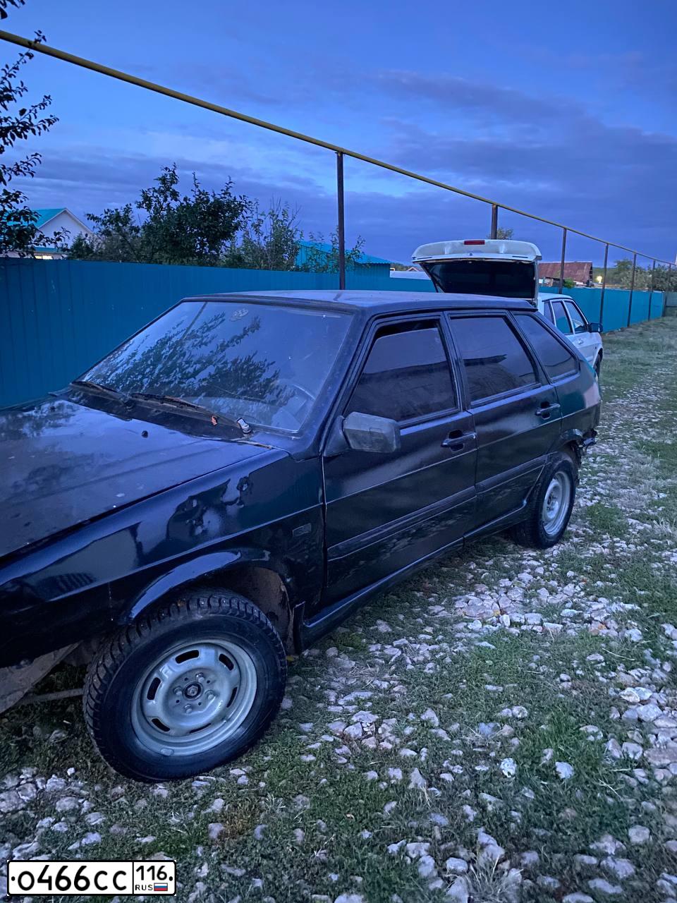 Фото автомобиля LADA 2114 SAMARA, 2006 — госномер О466СС116. Цвет: ГРАФИТОВЫЙ МЕТАЛЛИК