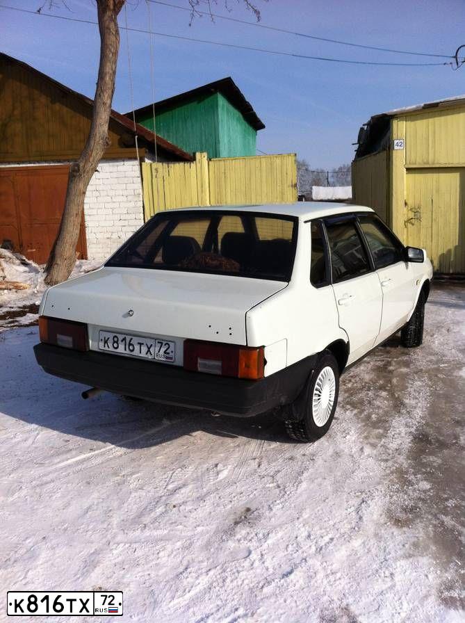 Фото автомобиля LADA 2109 SAMARA, 1996 — госномер К816ТХ72. Цвет: БЕЛЫЙ
