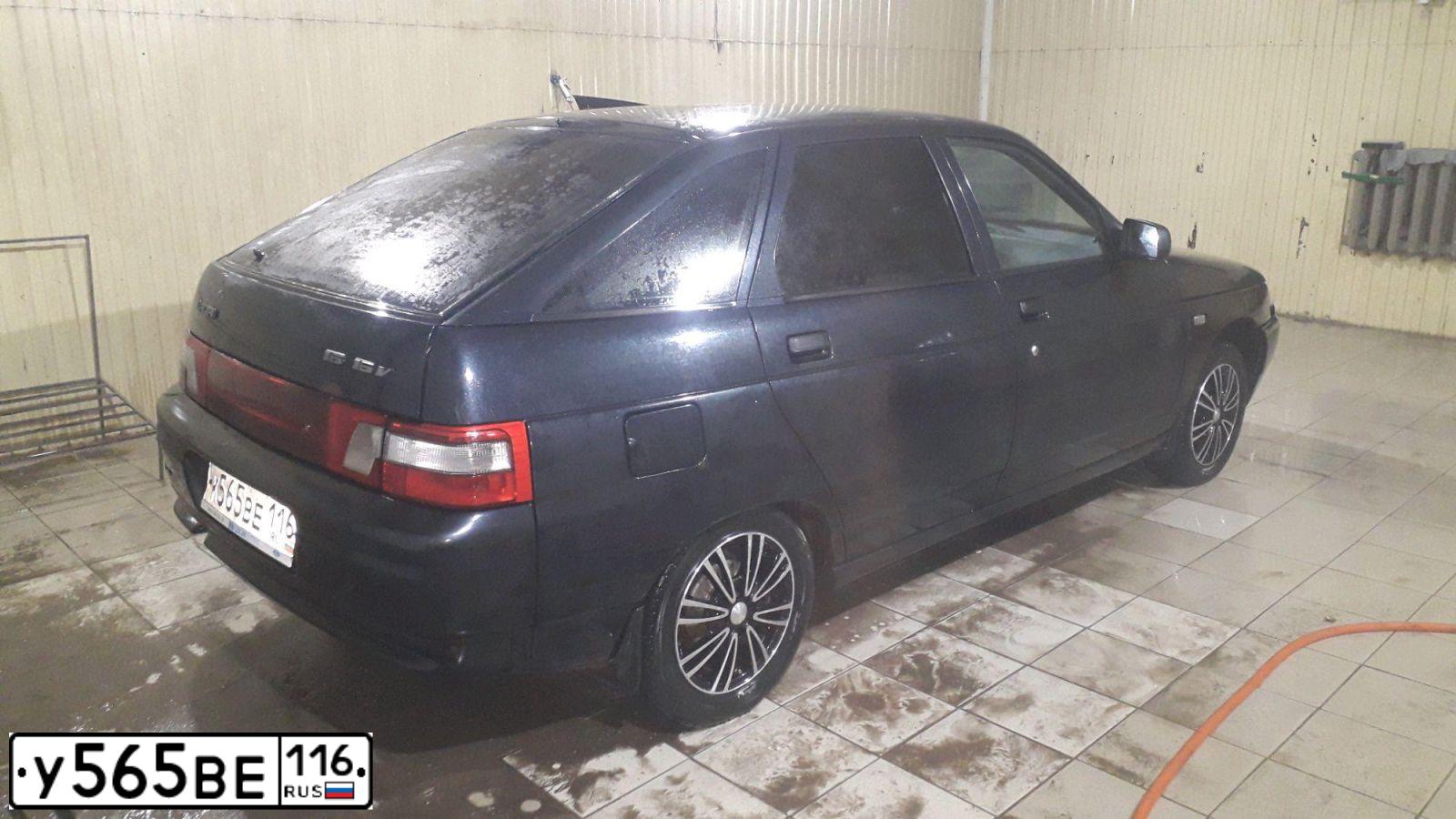 Фото автомобиля LADA 2190 GRANTA, 2016 — госномер У565ВЕ116. Цвет: Серебристый
