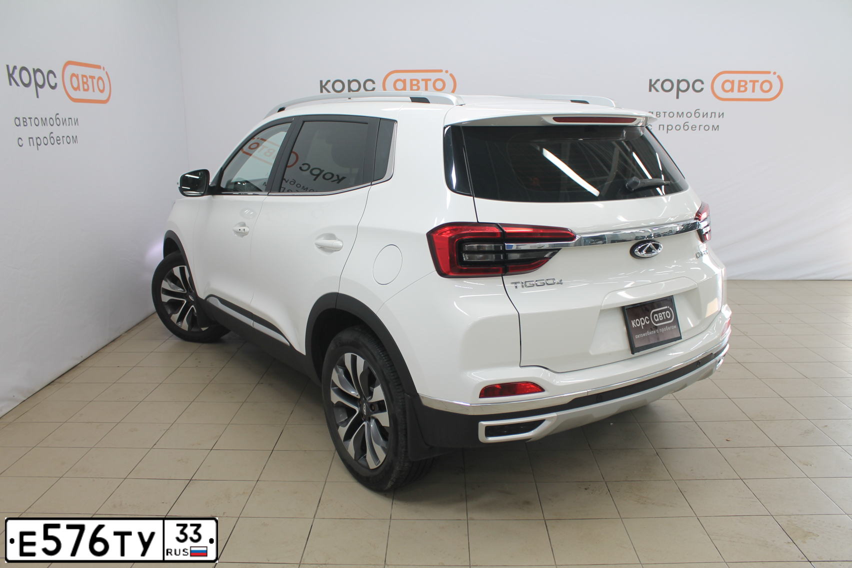 Фото автомобиля CHERY TIGGO 4, 2020 — госномер Р409ХТ40