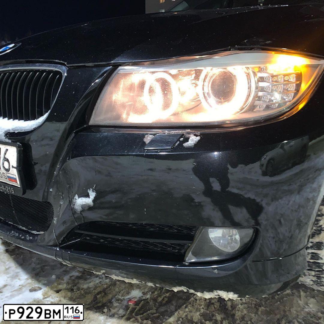 Фото автомобиля BMW SERIE 3, 2011 — госномер О741УН790. Цвет: ЧЕРНЫЙ