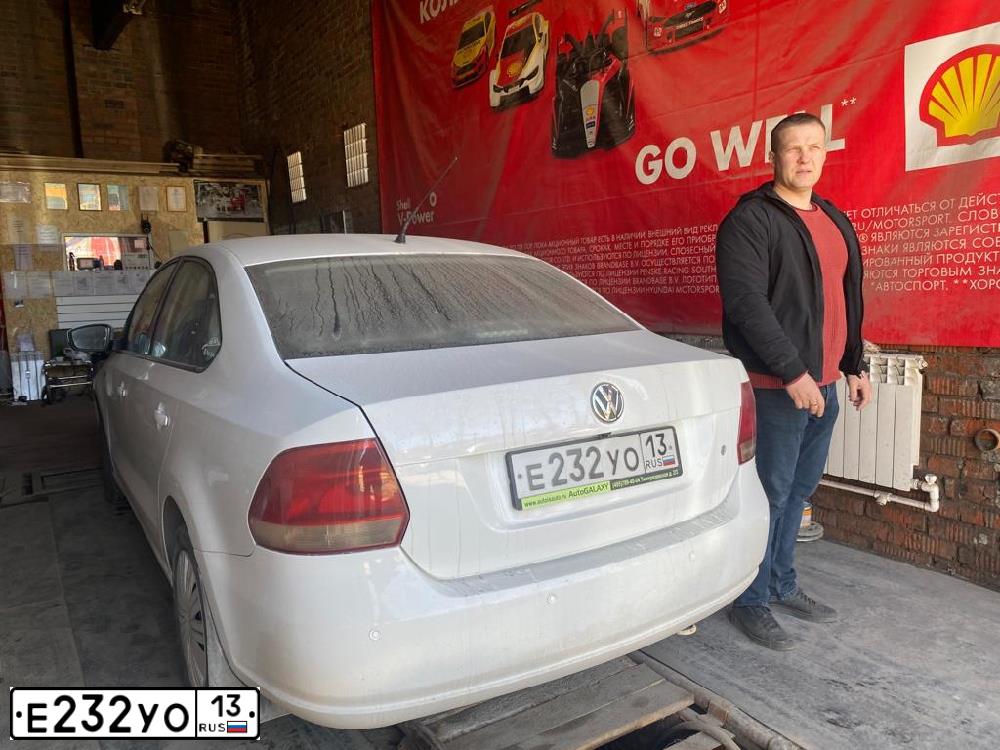 Фото автомобиля VOLKSWAGEN POLO, 2012 — госномер М542ОА35