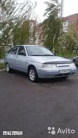 Фото автомобиля LADA 2112, 2005 — госномер К078УО161. Цвет: СЕРЕБРИСТО-ЖЕЛТЫЙ