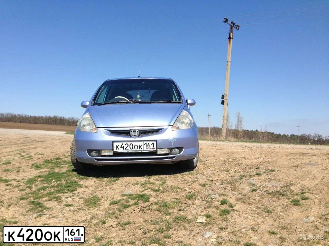 Фото автомобиля HONDA FIT, 2002 — госномер Р192КУ761