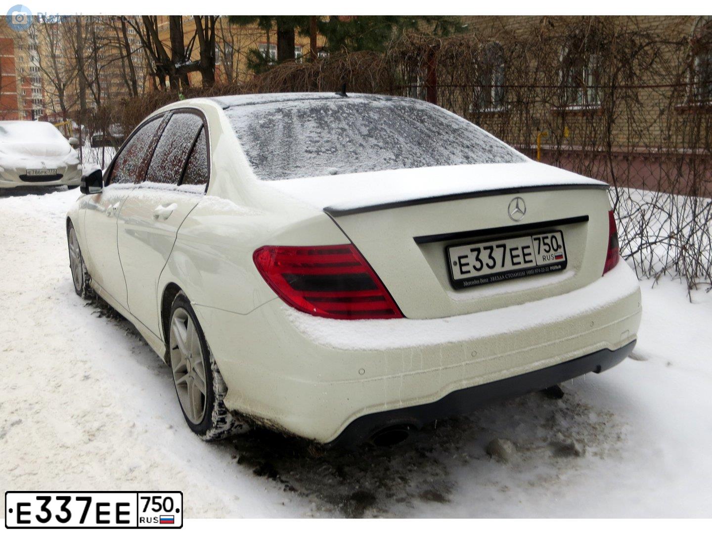 Фото автомобиля MERCEDES-BENZ C-KLASSE, 2012 — госномер М189АС250