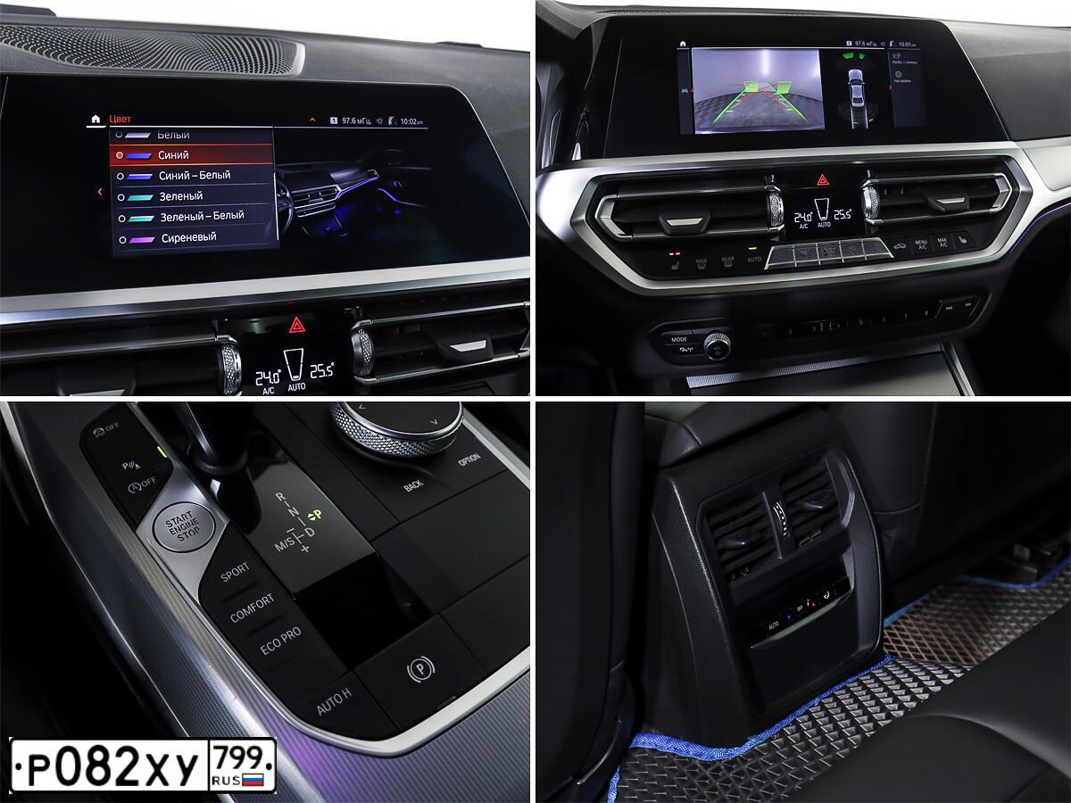 Фото автомобиля BMW 320D XDRIVE, 2021 — госномер Е282НК136. Цвет: СЕРЫЙ