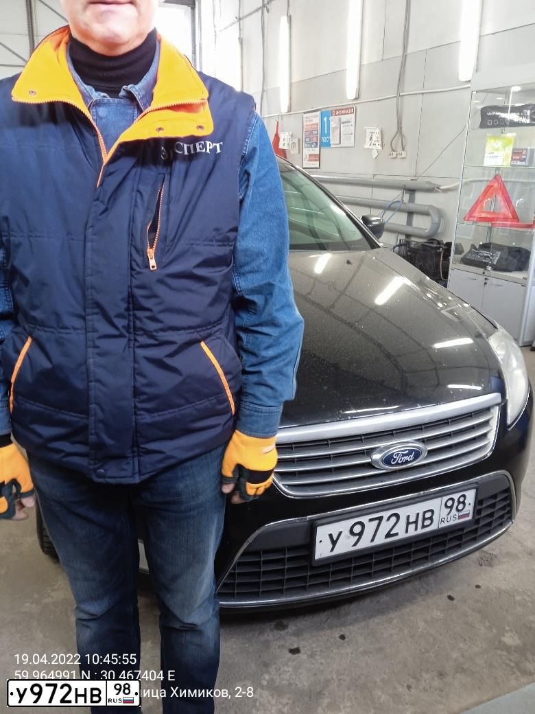 Фото автомобиля FORD MONDEO, 2008 — госномер О185РУ71. Цвет: ЧЕРНЫЙ