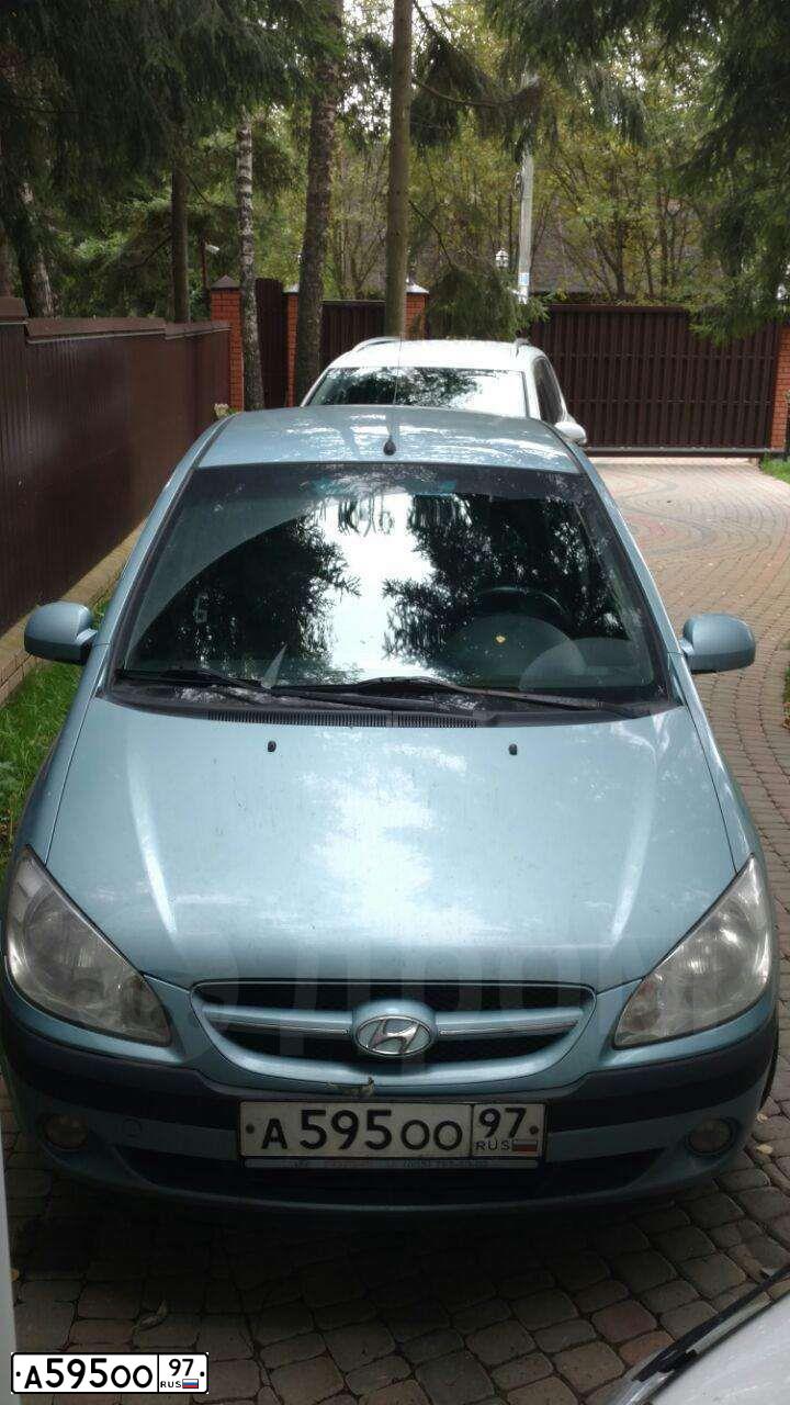 Фото автомобиля HYUNDAI GETZ, 2006 — госномер Е712ТН33. Цвет: СВЕТЛО-ГОЛУБОЙ