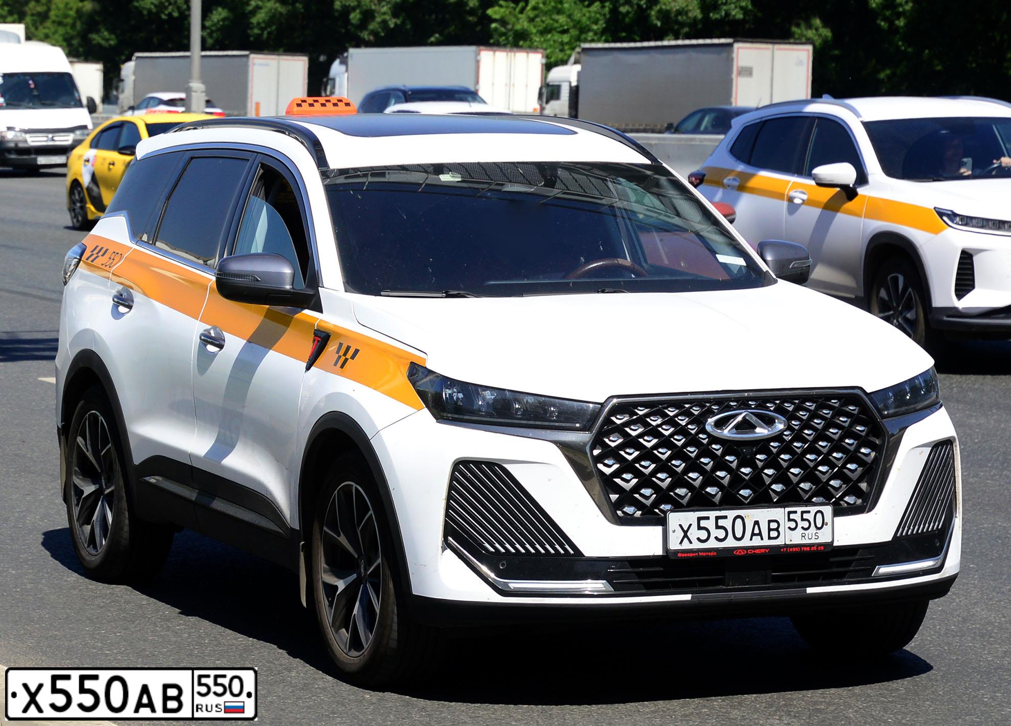 Фото автомобиля CHERY TIGGO 7 PRO, 2024 — госномер Х550АВ550