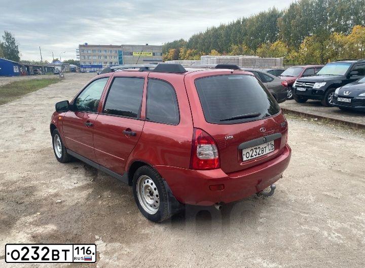 Фото автомобиля LADA 111730 LADA KALINA, 2011 — госномер О924НТ18. Цвет: СЕРЕБРИСТО-КРАСНЫЙ