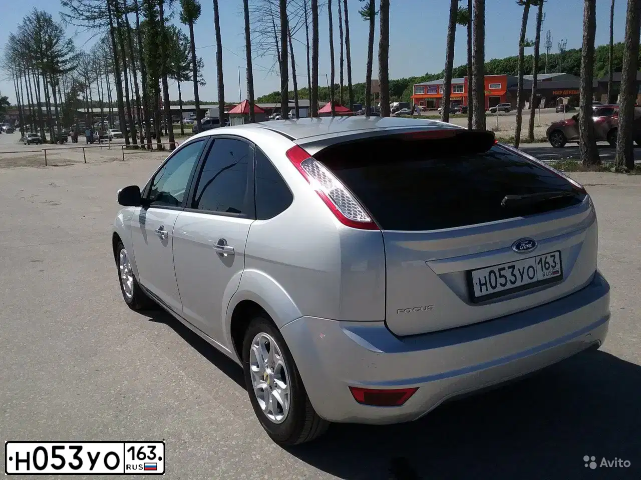 Фото автомобиля FORD FOCUS, 2010 — госномер Н035УО163. Цвет: СЕРЕБРИСТЫЙ