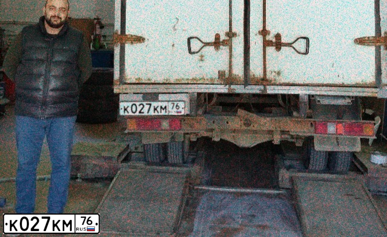 Фото автомобиля GAZ 3302 EL, 2006 — госномер К027КМ76. Цвет: БЕЛЫЙ