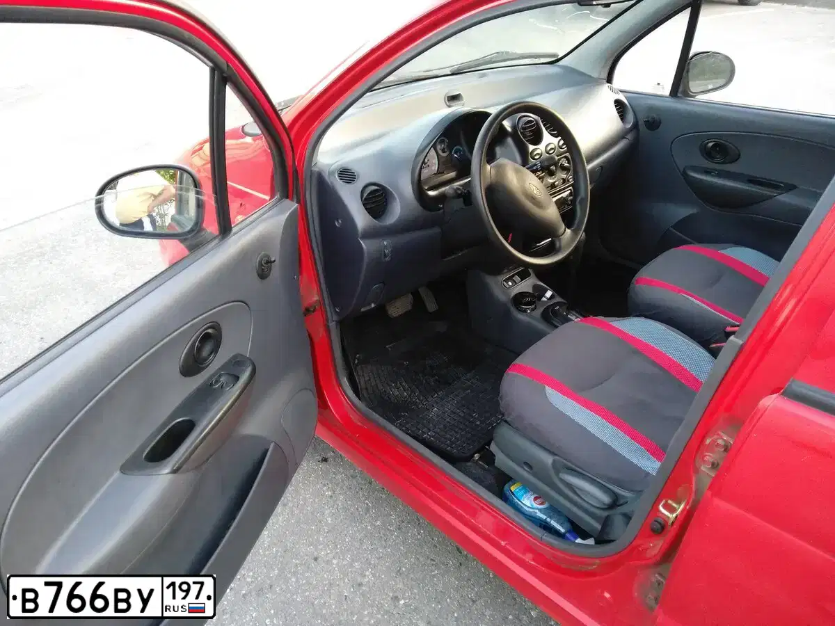 Фото автомобиля DAEWOO MATIZ, 2007 — госномер В237КХ797. Цвет: КРАСНЫЙ(АЛЫЙ)