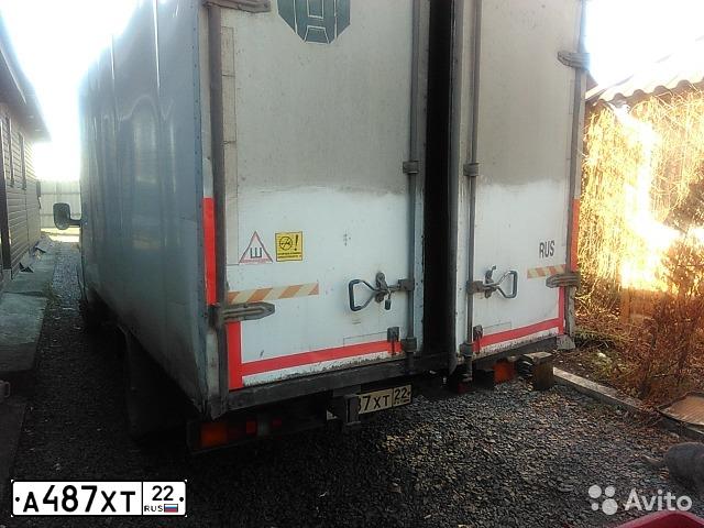 Фото автомобиля GAZ Z 3302 GAZEL, 2007 — госномер А487ХТ22. Цвет: Белый
