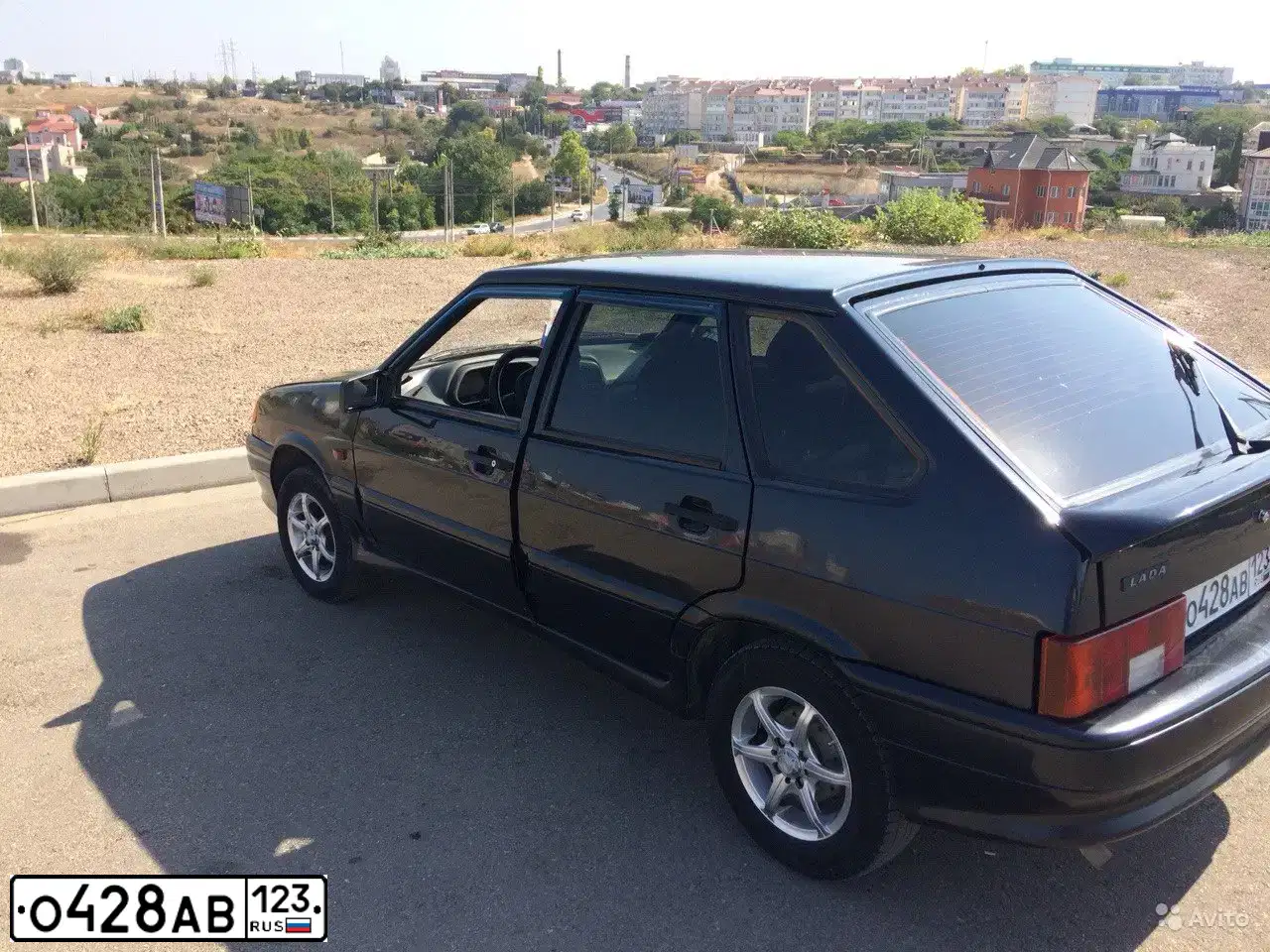 Фото автомобиля LADA 2114 SAMARA, 2008 — госномер В708СА82. Цвет: ГРАФИТОВЫЙ М ЕТАЛИК