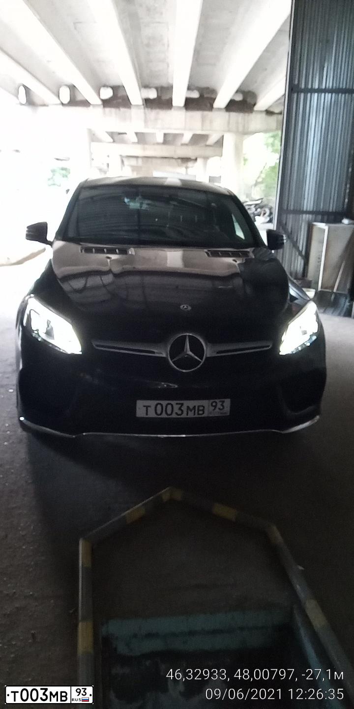 Фото автомобиля MERCEDES M-KLASSE, 2013 — госномер О294НР761. Цвет: Белый