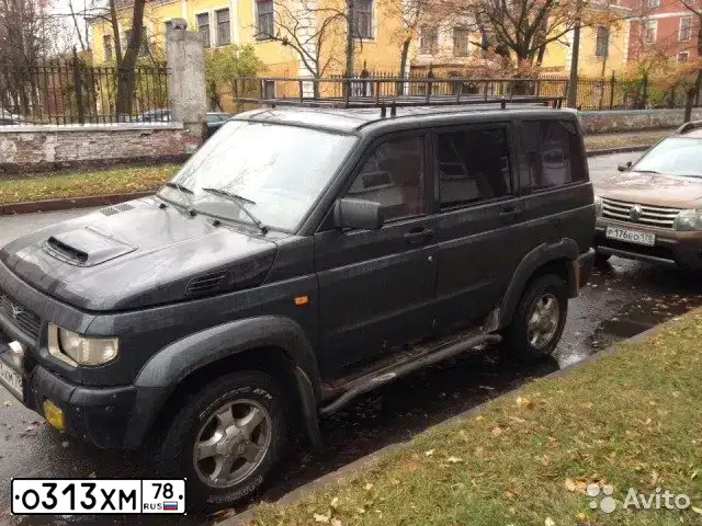Фото автомобиля UAZ 3162 SIMBIR, 2004 — госномер О313ХМ78. Цвет: СИНИЙ