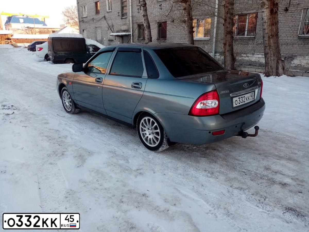 Фото автомобиля LADA 2170 PRIORA, 2011 — госномер Х620ТМ72. Цвет: СРЕДНИЙ СЕРО-ЗЕЛЕНЫЙ МЕТ