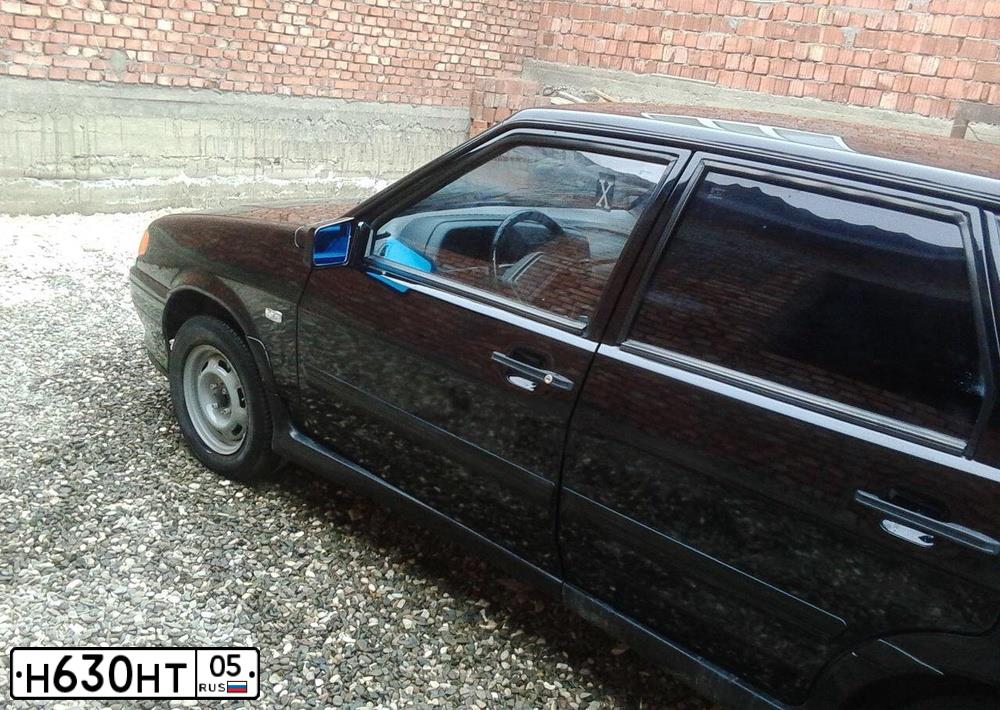 Фото автомобиля LADA 2114 SAMARA, 2005 — госномер Н630НТ05. Цвет: ГРАФИТОВЫЙ МЕТАЛЛИК