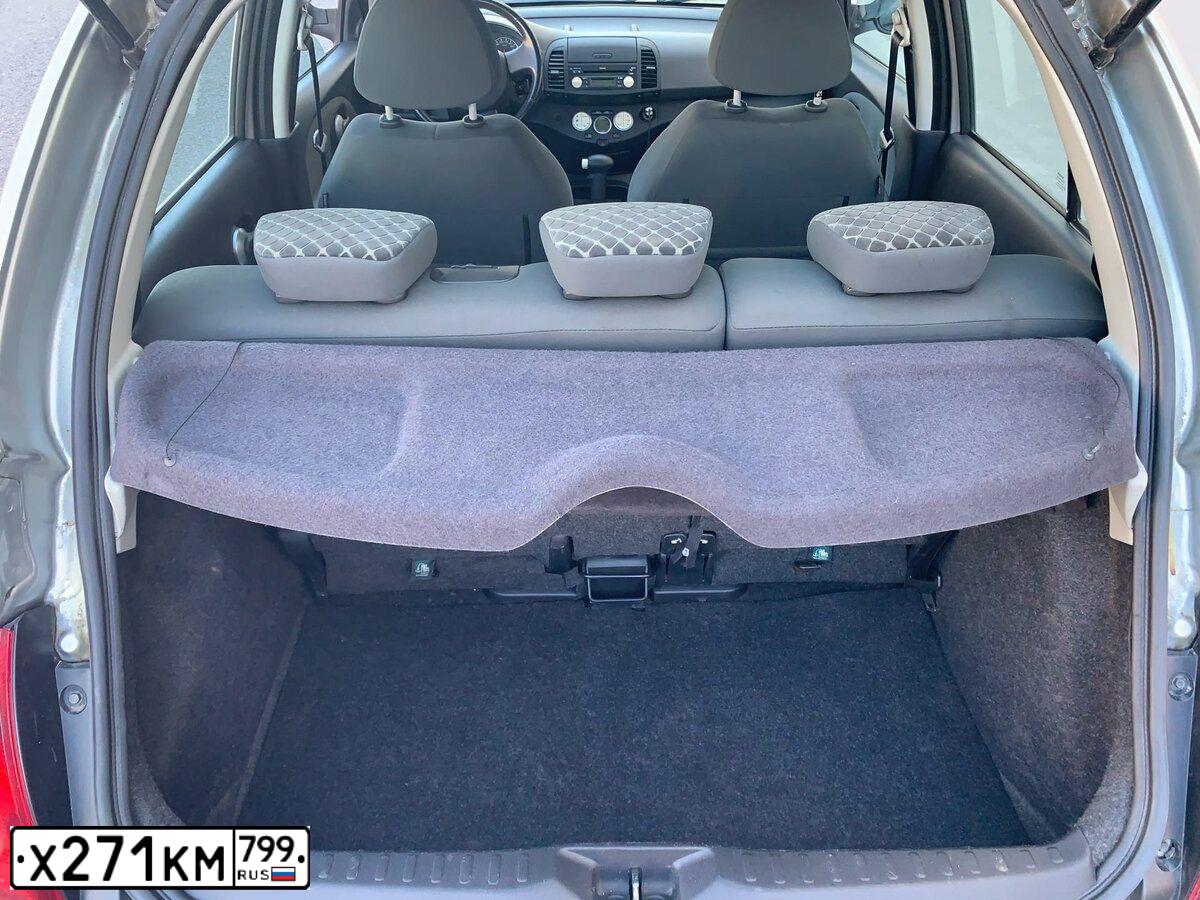 Фото автомобиля NISSAN MICRA, 2006 — госномер Х271КМ799. Цвет: Серебристый
