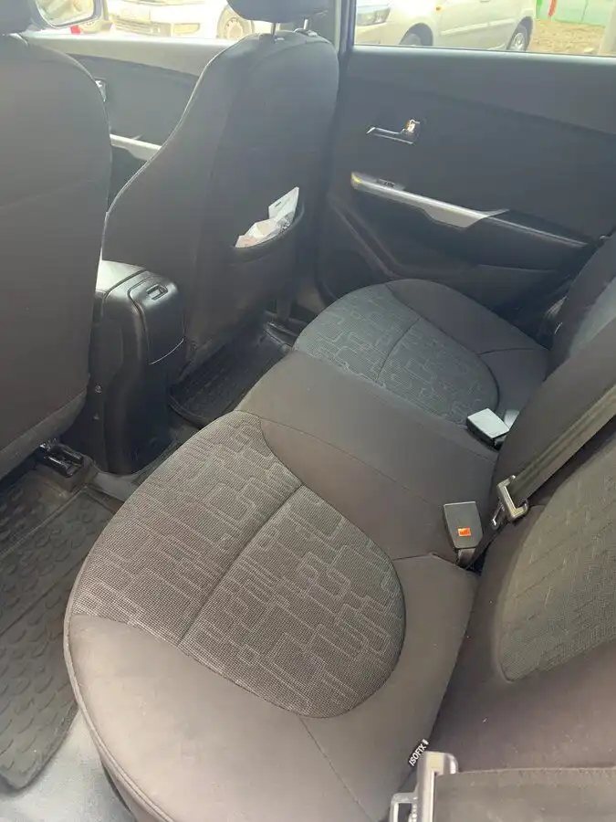 Фото автомобиля KIA RIO, 2014 — госномер В841КЕ92. Цвет: синий